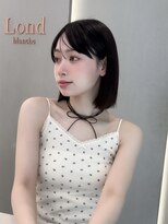 ロンドリゼル 札幌(Lond RiseL)&nbsp;◯ オリーブグレー/韓国/レイヤーカット/髪質改善/縮毛矯正/札幌