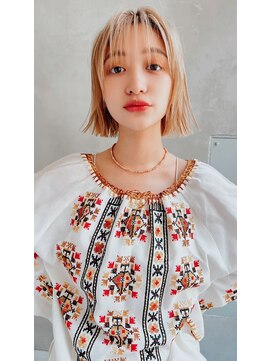 ケイト(kate) [kate] 大宮　ハイトーン×切りっぱボブ