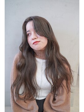 グレージュ【20代/30代/髪質改善/ブリーチ/ダブルカラー】