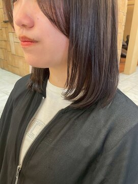 ルページ 千葉(lpage) 髪質改善/顔周りレイヤーカット/グレージュ[千葉/千葉駅]