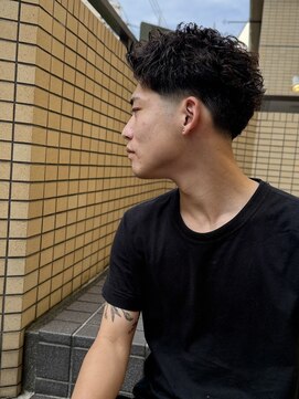 スウェル 押上店(Swell) サーフカール/スパイキーショート/ブルーブラック/眉毛/錦糸町駅