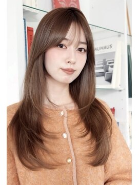 コレクティブワーク 表参道 渋谷(COLLECTIVE WORK) 透明感チョコレートブラウンカラー ×ツヤ感トリートメント