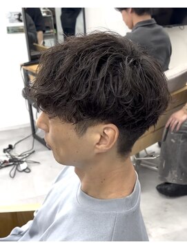 メンズサロンラシルバイレストプラス(MEN'S SALON racil by rest plus) シャドウパーマ