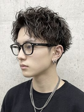 ヘッドストック 大和八木店(HEAD STOCK) アクティブショートニュアンスパーマ縦落ち波巻きシャドウパーマ