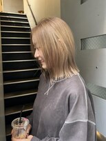 ポーズヘアー 大阪 福島(PAUSE HAIR) ベージュカラー