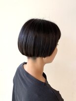ファースト 長町店(first)&nbsp;30代/切りっぱなしボブ/刈り上げ女子/おしゃれショート