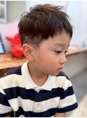 キッズカット子供メンズ男の子刈り上げショート前髪カット七五三