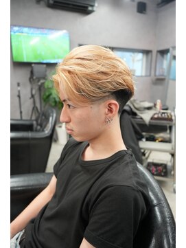 リッチブランドアンドコー 守口店(Rich Brand&Co) ダブルカラーブリーチケアブリーチミルクティーリタッチシルバー