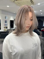 キング 京橋店(K!ng)&nbsp;韓国オルチャンレイヤーカットシースルーバングハッシュカット
