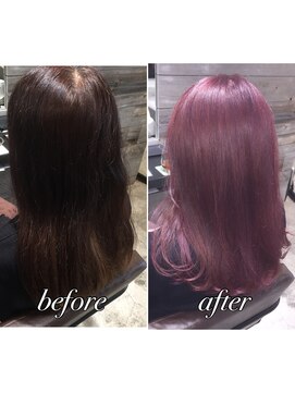 トルネード(TORNADO) ピンクアッシュ バイオレット パープルラベンダー ボルドー