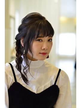 アドラーブル 長岡リップス旭岡店(adorable) ツヤ感×暗髪★スタイリングが簡単★ストレート