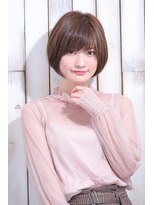 パティオンツー(PATIONN2)&nbsp;グレージュエアリー切りっぱなしボブ