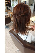 ウィービーパセリ atre川越店(WE BE PARSLEY)&nbsp;ヘアアレンジ♪【担当 木村沙織】