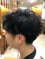 ヘアーメイク シャンプー(hair make shampoo) メンズパーマスタイル