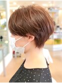 ナチュラル刈り上げないショート【RENJISHI 松岡】