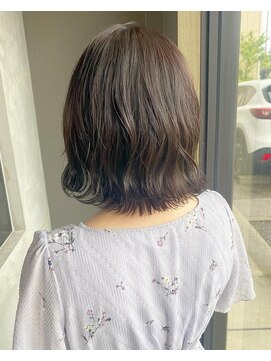 フィオーレ ヘアデザイン(FIORE hair design) バイオレットブラウン/ボブ