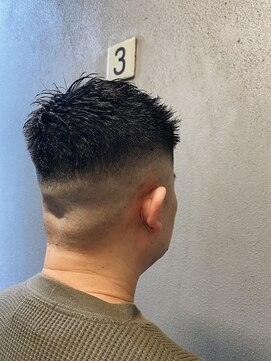 ヒロギンザ 浜松町店(HIRO GINZA) スキンフェード×ジェル