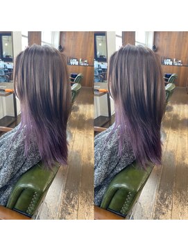 ヘアーサロン リバース(Hair Salon Rebirth) 【防府/Rebirth】グレージュ×ラベンダー