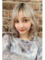 リークフー(Ree cu fuu)&nbsp;10代20代30代40代 外国人風大人可愛い外ハネボブ3 藤沢