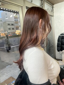 ミニム ヘアー(minim hair) 【minim×高橋】Earring Pink Beige