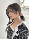 大人可愛い顔まわりカットレイヤーカット/20代/30代