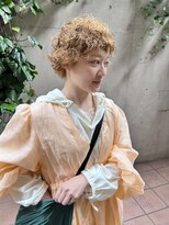 ジェノ(JENO by apish) ベリーショート/切りっぱなしボブ/ピンクブラウン/美髪