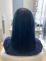 デジャヴヘアー 西千葉(Dejave hair) ブルーブラックカラー【西千葉】