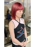 pink bob