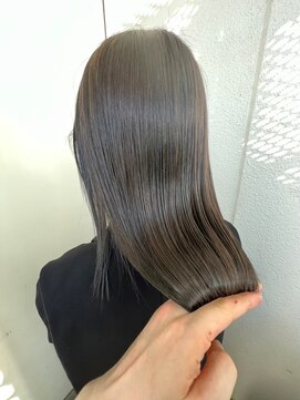 ジーナエス 札幌(Zina S) 髪質改善＊オリーブグレージュ＊美髪【Zina S 札幌】