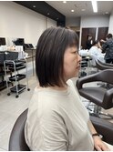 大人ミディアムボブ