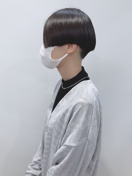 モリオフロムロンドン 松戸店(Morio from London) 【松戸 岩口】黒髪つややかハンサムショート