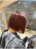 【猪口美沙希】色落ちまで可愛いピンクブラウン