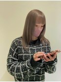 【シフォンベージュ/佐々木慧介】ダブルカラー/透明感カラー