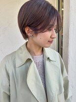 ヨーキィ(Yorki)&nbsp;ピンクベージュ×ハンサムショート