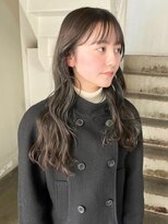 カシェ ナカザキ(CACHE NAKAZAKI)&nbsp;オリーブカラー / ナチュラルレイヤー / ウェーブスタイリング