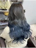 黒髪ボブルフネビージュ小顔ワンレン