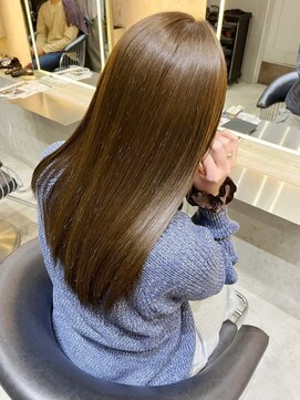 ロンド ボーイ 表参道(Lond BOY) イメチェン外ハネボブ美髪ワイドバングレイヤー韓国ブリーチなし