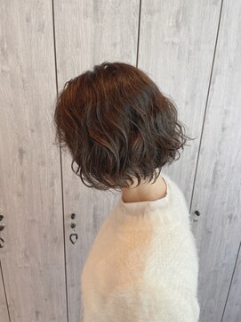 ヘアーリゾートノーブル(Hair Resort Noble) ナチュラルボブ×大人パーマ
