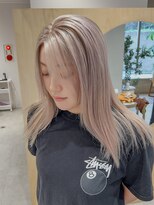 スタン 渋谷(Stam)&nbsp;ミルクティーベージュ人気レイヤーケアブリーチハイトーン渋谷駅