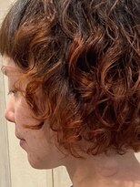 ヘアーリゾートガーデン 南林間店(Hair Resort Garden)&nbsp;イメチェン/パーマ×ピンクオレンジ