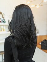 オルセン(OLSEN) ハイレイヤー/ミディアム/20代/顔周り/グレージュ/暗め/透明感