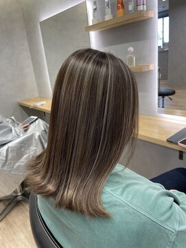 ノアル 大宮店(NOAHL) 白髪ぼかし/ハイライトカラー/カラー/透明感/ハイライト/大宮