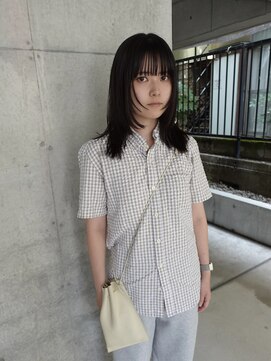 ネアー 新潟(NEER) アプリコットオレンジ/くびれヘア/レイヤーショート［新潟］