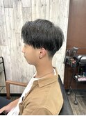 センターパートショート