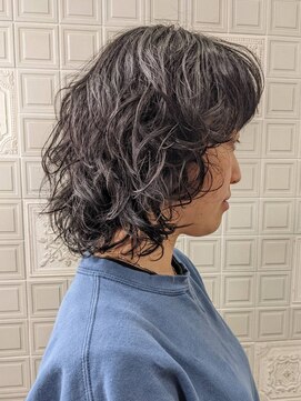 ヘンリエッタ 表参道(Henrietta) くせ毛風レイヤーロブ