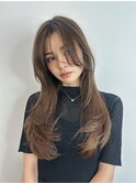 小顔見せ × 透明感ロングレイヤー 渋谷/表参道