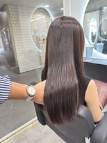 グランドライン(GRAND LINE)&nbsp;パープル　レイヤー　髪質改善　トリートメント　縮毛