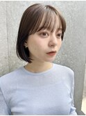 シアーベージュボブ