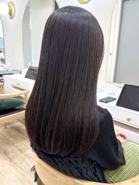 セイドット リー(Say. Ree) Say.オリーブグレーアッシュブロンド大人可愛い地毛風ストレート