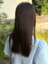 アンティカザサロン(antiqua THE SALON)&nbsp;髪質改善ストレート グレージュカラー 透明感カラー 艶髪 20代